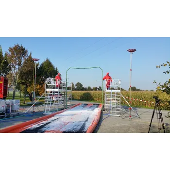 Vana Mobilní dezinfekční vana AERO v kompletní sadě, plnitelná vzduchem, 3,9 m x 14 m