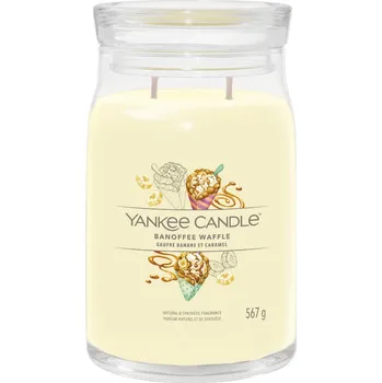 Svíčka Yankee Candle Signature Banoffee Waffle