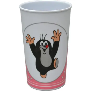 MuBrno Dětský kelímek s motivem Krteček 10 cm 680318