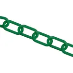 Plastový řetěz, zelená, Ø 10 mm, délka 25 m