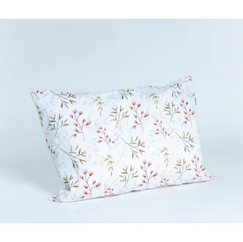 Povlak na dekorativní polštářek Tulimese Náhradní povlak růžové lístečky starorůžový VELIKOST NÁHRADNÉHO POVLAKU: POVLAK 60X40 CM