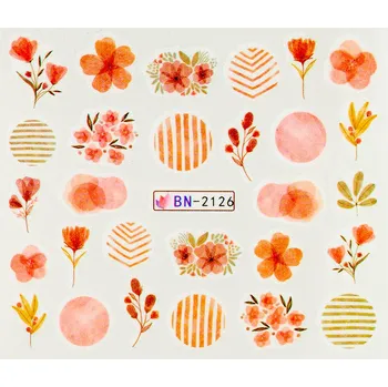 Lak na nehty BIO NAILS Vodolepka BN-2126 květy