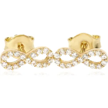 Náušnice Zlatnictví Helios Zlaté náušnice - nekonečno