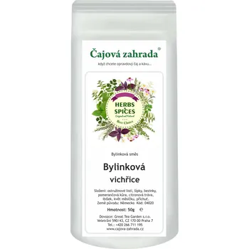 Horký nápoj Čajová zahrada Bylinková vichřice - bylinná směs