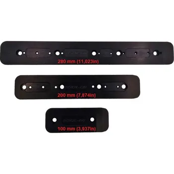 Příslušenství pro sportovní střelbu TACTICAL EVO | ARCA Swiss rail pro M-LOK - Barva Černá (elox), Délka 100mm (3,937 in) arcaliz