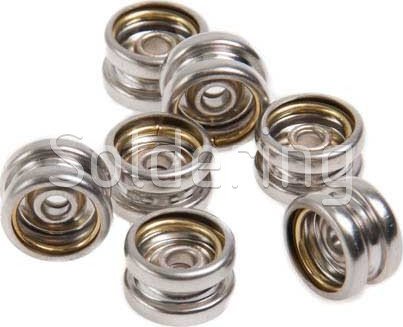 Patent StaticTec, female, oboustranný, 10mm, 10ks/bal - 101006816