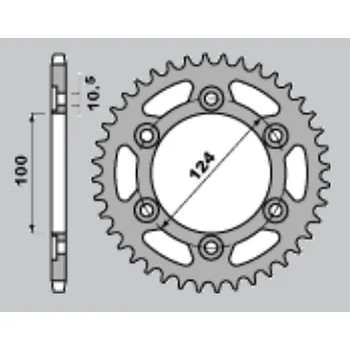 Řetězová sada pro motocykl JR rozeta 1027 40 DUCATI 750 SS 99-02, 900SS 98-02, MONSTER 750/900 (JR rozeta 1027 40 DUCATI 750 SS 99-02, 900SS 98-02, MONSTER 750/900)
