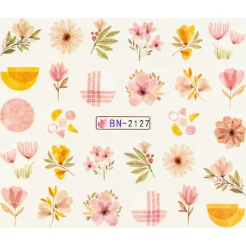 Lak na nehty BIO NAILS Vodolepka BN-2127 květy