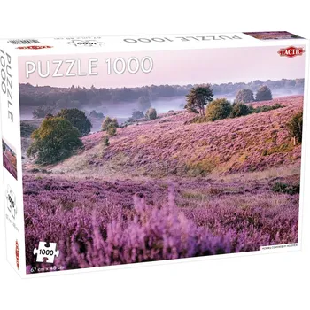 Puzzle Puzzle Tactic Vřesoviště, 1000 dílků + k objednávce puzzle zdarma