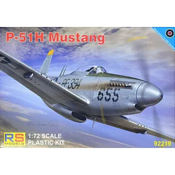 Plastikový model 1/72 P-51H Mustang (4x camo)