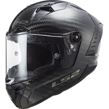 Helma na motorku LS2 Moto přilba FF805 Thunder Glossy Carbon - XXL (63-64)