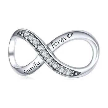 Přívěsek B-TOP Korálek a přívěsek FAMILY - STŘÍBRO 925