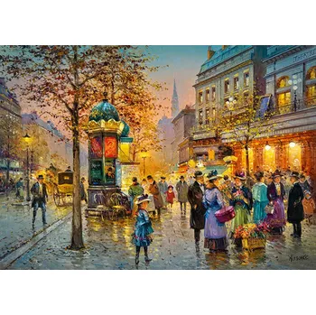 Puzzle Puzzle Cherry Pazzi Pařížský bulvár, 1000 dílků + k objednávce puzzle zdarma