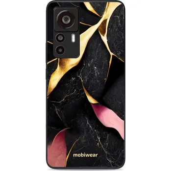 Telefonní příslušenství Lesklý kryt Mobiwear Glossy - Xiaomi 12T / 12T Pro - G021G Černý a zlatavý mramor (Prémiové lesklé pouzdro, obal, kryt Mobiwear Glossy na mobil Xiaomi 12T / 12T Pro - G021G Černý a zlatavý mramor, materiál Plast + TPU silikon - krytí po všech stranách,)