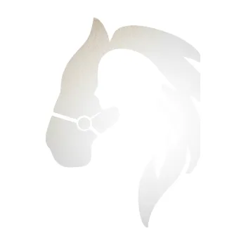 Samolepící dekorace Kůň 101 levá s láskou (82 - odrazková reflexní bílá) SAMOLEPKA NA AUTO, NÁLEPKA, FÓLIE, POLEP, TUNING, VLASTNÍ TEXT, TISK, AUTOSAMOLEPKY.cz, POLEPY, OBRÁZEK, LOGO, 3D STICKERS