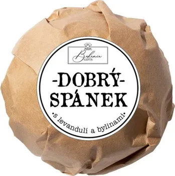 Koupelová sůl Bohemia Gifts Šumivá pěnivá koule 100g - Dobrý spánek