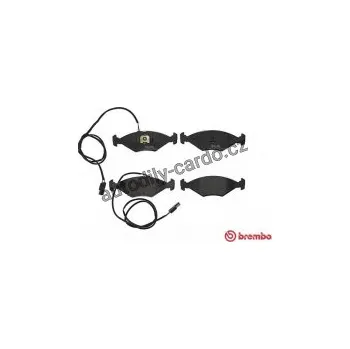 Brzdová destička Sada brzdových destiček BREMBO P23039 - FIAT, INNOCENTI