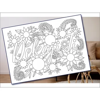 Radost v písku Šablona na pískování HO'OPONOPONO - DĚKUJI TI Varianta: A3 (297 × 420 mm)