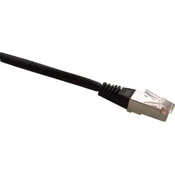 Síťový kabel OEM Patch cord FTP cat5e 0,25M černý 1591