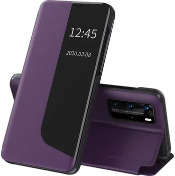 Pouzdro na mobilní telefon Pouzdro Huawei P40 Pro , eFold Series fialové