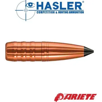 Příslušenství pro sportovní střelbu Monolitické střely Hasler Ariete ráže 6 mm (.243), 77grs