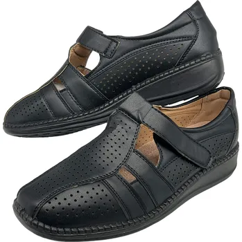 Dámské mokasíny Wonderful Dámské černé mokasíny 03 Barva: Černá, Velikost: 40