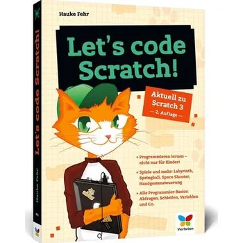 Technika Let's code Scratch! - Fehr, Hauke [DE] (2022, Měkká, Vierfarben)