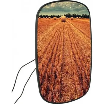 Auto zrcátko Vyhřívané univerzální zrcátko s knoflíkem 264x158mm Ursus Zetor Fendt Massey Ferguso MZR 72092