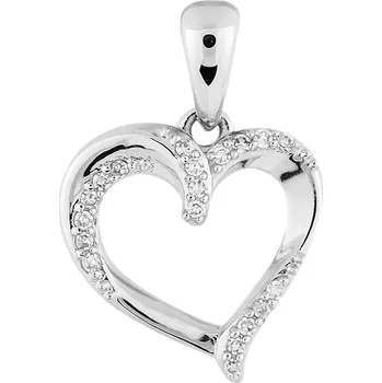 Přívěsek Zlatý přívěsek s diamanty ZP12285