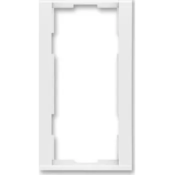 vypínač TIME Dvojrámeček svislý bílá/bílá ABB 3901F-A00121 03