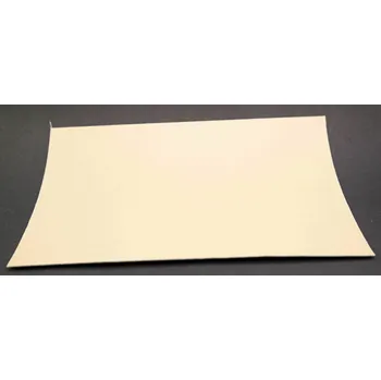 Látková záplata Samolepicí kožená záplata - béžová - rozměr 16 cm x 10 cm