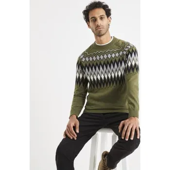 Pánský svetr Svetr Veryfair se vzorem