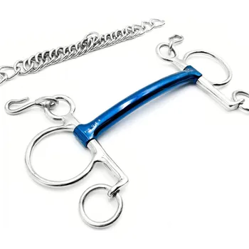 Udidlo pro koně Udidlo Baby pelham nelomené Titanium Henry Fager 14,5 cm