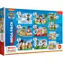 Puzzle Trefl Tlapková patrola Mega Pack Spolehlivý tým 10v1 4x 20 dílků/3x 35 dílků/3x 48 dílků