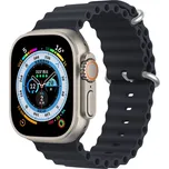 Řemínek na hodinky Dux Ducis pro Apple Watch 8 / 7 / 6 / 5 / 4 / 3 / 2 / SE (41 / 40 / 38 mm) Černá