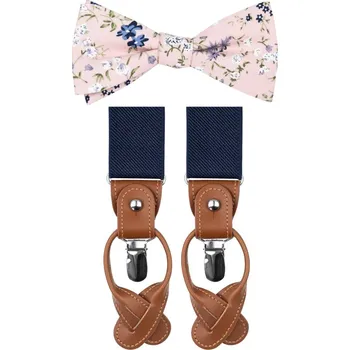 Kravata Bubibubi Motýlková sada Maia s kšandami