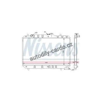 Chladič motoru Chladič motoru NISSENS 64168