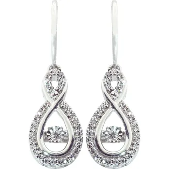 Náušnice Zlaté náušnice s brilianty Altman Diamond E1535