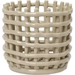 Košík Ceramic Small, Cashmere – Ferm Living