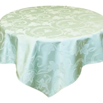 Stolování Ubrus, polycoton Světle zelený, obdélník