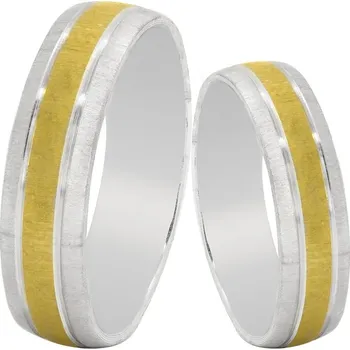 Prsten Snubní prsteny ze zlata 585/1000 991SN52