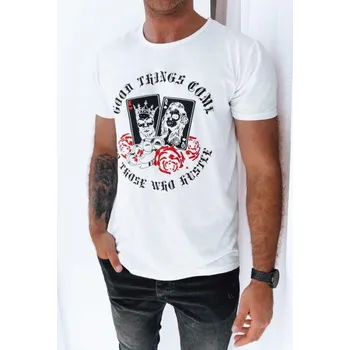 Pánské tričko s potiskem HINA bílé