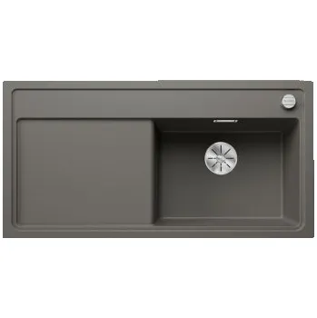 Granitový dřez Blanco ZENAR XL 6 S InFino Silgranit šedá vulkán dřez vpravo s excentru - 527372 + ZÁRUKA 3 ROKY ZDARMA
