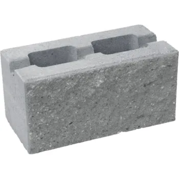 Zahradní obrubník Tvárnice CS-BETON CSBlok jednostranně štípaná s prořezem 40x30x20 cm šedá