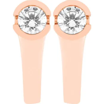 Náušnice Zlaté náušnice s diamanty 99ER0009R