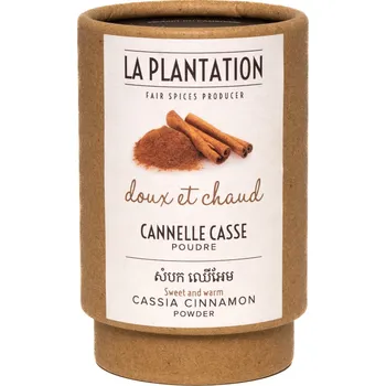 La Plantation Skořice mletá (Cassia Cinamon) 50g tubus