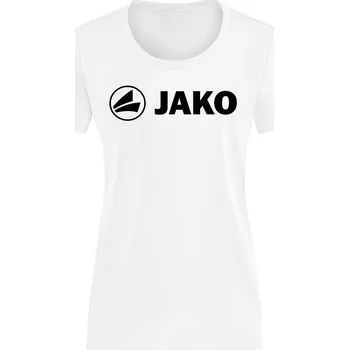 Pánské tričko JAKO Bavlněné triko Promo vel. 42, bílá