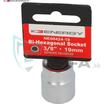 Klíč ENERGY Hlavice 3/8 19mm - NE0042419 NE00424-19