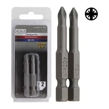 Bit 4CZech Bit 1/4" PZ 0 délka 50mm balení 2ks - 4CZ-8083-00