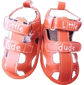 Capáčky Botičky kojenecké - SANDÁLKY LITTLE DUDE červené - vel. 12-18měs.